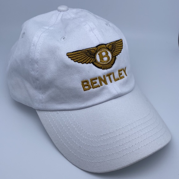 Premium Twill Dad Hat – Bentley Logo Embroidered in Matte Gold & Black - Picture 2 of 4